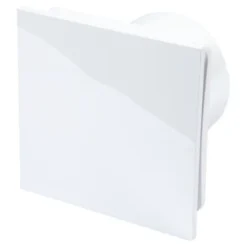 Sanivesk Inbouwventilator Design Met Timer Vierkant Ø 100 Mm