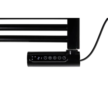 Eurom Handdoekverwarmer Sani-Towel 500 Elektrisch 50x85 Cm Zwart 3 Eurom Handdoekverwarmer Sani-Towel 500 Elektrisch 50x85 Cm Zwart - Afbeelding 3