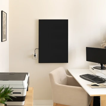 Livn Infraroodpaneel Plus 600 120x60cm Zwart 2 Livn Infraroodpaneel Plus 600 120x60cm Zwart - Afbeelding 2