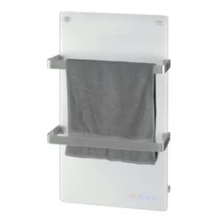 Eurom Infraroodpaneel Sani Comfort 400 47x85 Cm Glas -Warmte And Ventilatie Winkel 123 1137