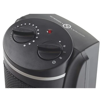 Handson Zuil Ventilatorkachel Zwart 2000W Kunststof 2 Handson Zuil Ventilatorkachel Zwart 2000W Kunststof - Afbeelding 2