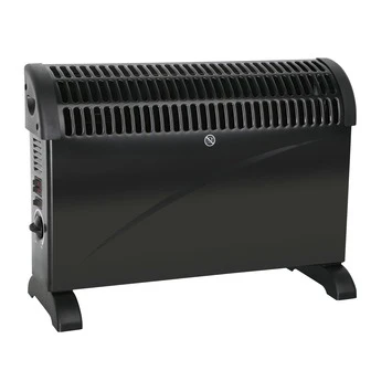 Convectorkachel Turbo 2000W Zwart 1 Convectorkachel Turbo 2000W Zwart