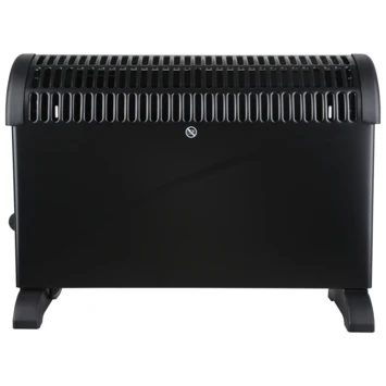 Convectorkachel Turbo 2000W Zwart 2 Convectorkachel Turbo 2000W Zwart - Afbeelding 2