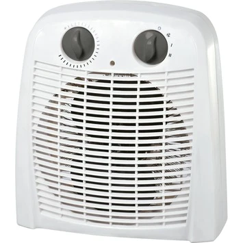 Ventilator Kachel Badkamer Wit Kunststof 2000W 1 Ventilator Kachel Badkamer Wit Kunststof 2000W