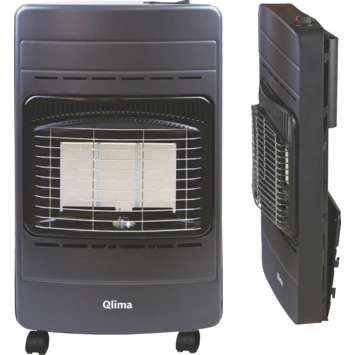 Qlima Gasrolkachel GH342 RV Zwart 1 Qlima Gasrolkachel GH342 RV Zwart