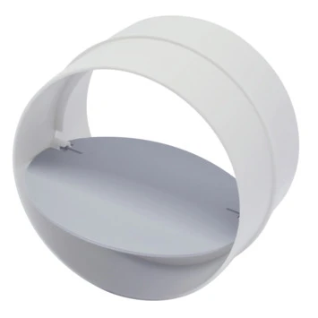 Sanivesk Buisverbinder Met Terugslagklep Wit Ø150 Mm 1 Sanivesk Buisverbinder Met Terugslagklep Wit Ø150 Mm