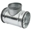 Sanivesk Spiraalbuis 90° T-stuk Ø 125 X 100 X 125 Mm
