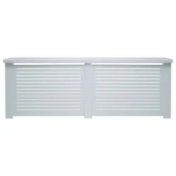 CanDo Radiatorpaneel Chester Wit MDF 80x50 Cm