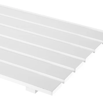 CanDo Radiatorpaneel Burton Wit MDF 100x80 Cm 1 CanDo Radiatorpaneel Burton Wit MDF 100x80 Cm