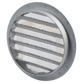 Sanivesk Luchtrooster Rond Aluminium Ø125 Mm 2 Sanivesk Luchtrooster Rond Aluminium Ø125 Mm - Afbeelding 2