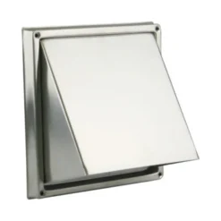 Renson Inbouw Overdrukrooster Met Kap RVS Ø 150 Mm