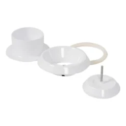 Sanivesk Luchtventiel Kunststof Wit Ø 100 Mm -Warmte And Ventilatie Winkel 123 1417