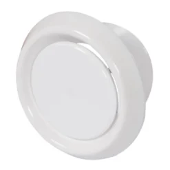 Sanivesk Luchtventiel Kunststof Wit Ø 100 Mm -Warmte And Ventilatie Winkel 123 1418