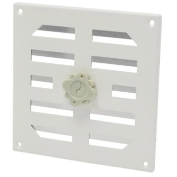 Sanivesk Afsluitbaar Schuifrooster Aluminium Wit 15,5x15,5 Cm 1 Sanivesk Afsluitbaar Schuifrooster Aluminium Wit 15,5x15,5 Cm