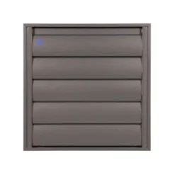 Renson Opbouw Overdrukrooster ALU Antraciet 210 X 210 Mm