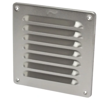 Sanivesk Schoepenrooster RVS 15,5x15,5 Cm 1 Sanivesk Schoepenrooster RVS 15,5x15,5 Cm