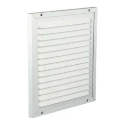 Renson Ventilatierooster Opbouw Kader Zilver 200 X 200 Mm