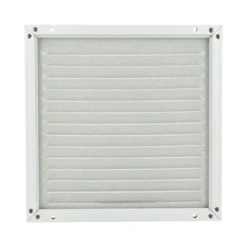 Renson Ventilatierooster Opbouw Kader Zilver 200 X 200 Mm 5 Renson Ventilatierooster Opbouw Kader Zilver 200 X 200 Mm -Warmte And Ventilatie Winkel 123 1430