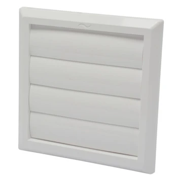 Sanivesk Overdrukrooster Met Lamellen Wit Ø 150/160 Mm 1 Sanivesk Overdrukrooster Met Lamellen Wit Ø 150/160 Mm