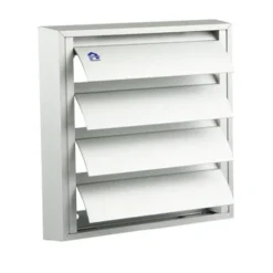 Renson Opbouw Overdrukrooster Met Lamellen ALU 173 X 173 Mm