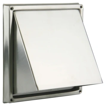 Renson Inbouw Overdrukrooster Met Kap RVS Ø 125 Mm 1 Renson Inbouw Overdrukrooster Met Kap RVS Ø 125 Mm