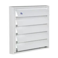 Renson Opbouw Overdrukrooster ALU RAL 9010 210 X 210 Mm