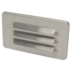 Sanivesk Vlakkanaal Muurrooster RVS 110x55 Mm