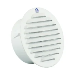 Renson Ventilatierooster Inbouw Rond ALU Wit ø100 Mm