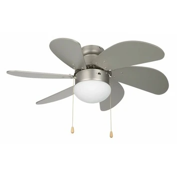 Handson Plafondventilator Verona 75 Cm Met 6 Bladen En Verlichting 1 Handson Plafondventilator Verona 75 Cm Met 6 Bladen En Verlichting