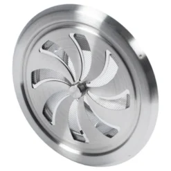 Sanivesk Afsluitbaar Schuifrooster RVS Ø 125 Mm