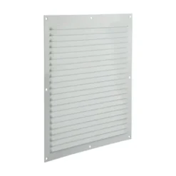 Renson Ventilatierooster Opbouw Aluminium Wit 300 X 300 Mm