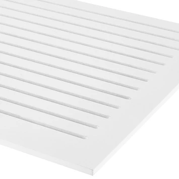 CanDo Radiatorpaneel Chester Wit MDF 100x60 Cm 1 CanDo Radiatorpaneel Chester Wit MDF 100x60 Cm