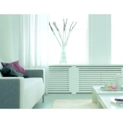 CanDo Radiatorpaneel Chester Wit MDF 100x60 Cm 5 CanDo Radiatorpaneel Chester Wit MDF 100x60 Cm -Warmte And Ventilatie Winkel 123 237