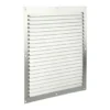 Renson Ventilatierooster Opbouw Aluminium Zilver 300x300 Mm