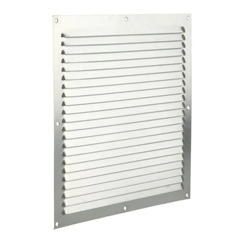 Renson Ventilatierooster Opbouw Aluminium Zilver 300x300 Mm 1 Renson Ventilatierooster Opbouw Aluminium Zilver 300x300 Mm