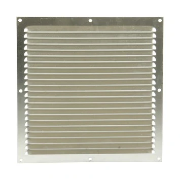 Renson Ventilatierooster Opbouw Aluminium Zilver 300x300 Mm 2 Renson Ventilatierooster Opbouw Aluminium Zilver 300x300 Mm - Afbeelding 2