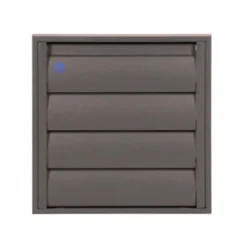 Renson Opbouw Overdrukrooster ALU Antraciet 173 X 173 Mm