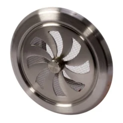 Sanivesk Afsluitbaar Schuifrooster RVS Ø 100 Mm