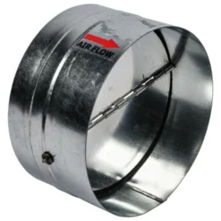 Sanivesk Spiraalbuis Verbinder Met Terugslagklep Ø 150 Mm