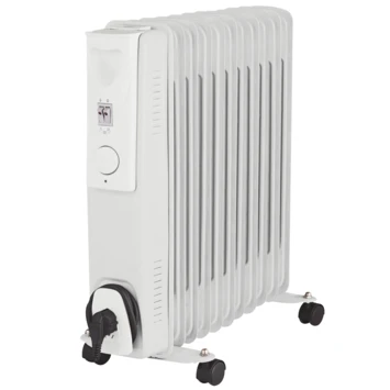 Handson Oliegevulde Radiator 2500W Met 11 Elementen 2 Handson Oliegevulde Radiator 2500W Met 11 Elementen - Afbeelding 2
