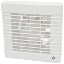 Sanivesk Inbouwventilator Standaard Met Timer Wit Ø 125 Mm