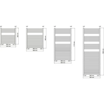 Haceka Designradiator Sahara Wit 394 Watt 69x59 Cm 3 Haceka Designradiator Sahara Wit 394 Watt 69x59 Cm - Afbeelding 3