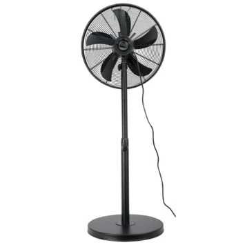 Handson Statiefventilator Siena 122 Cm Zwart 3 Handson Statiefventilator Siena 122 Cm Zwart - Afbeelding 3