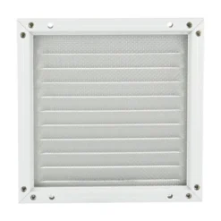 Renson Ventilatierooster Opbouw Kader Zilver 150 X 150 Mm -Warmte And Ventilatie Winkel 123 507