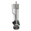 Livn Accessoiresset Houtkachel Modern 5-delig RVS