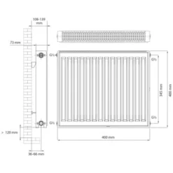Haceka Paneelradiator Imago Una Wit 285 Watt 40x40 Cm -Warmte And Ventilatie Winkel 123 600