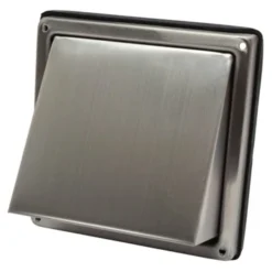 Sanivesk Overdrukrooster Met Kap RVS Ø125 Mm