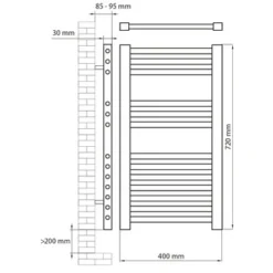 Haceka Elektrische Designradiator Taberna Wit 300 Watt 72x40 Cm -Warmte And Ventilatie Winkel 123 682