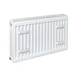 Sanivesk Paneelradiator Raya Plan Duo Wit T22 40x60cm -Warmte And Ventilatie Winkel 123 734