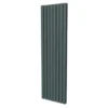 Haceka Designradiator Thalia Petrol Structuur 1585 Watt 184x54 Cm